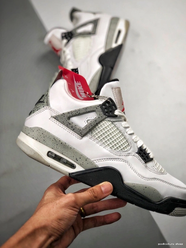 Cement White (nike) Jordan OG 840606-192 Air 4 0801